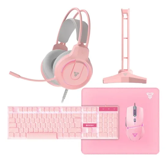Combo Gamer Fantech 5 En 1 Kit P51
