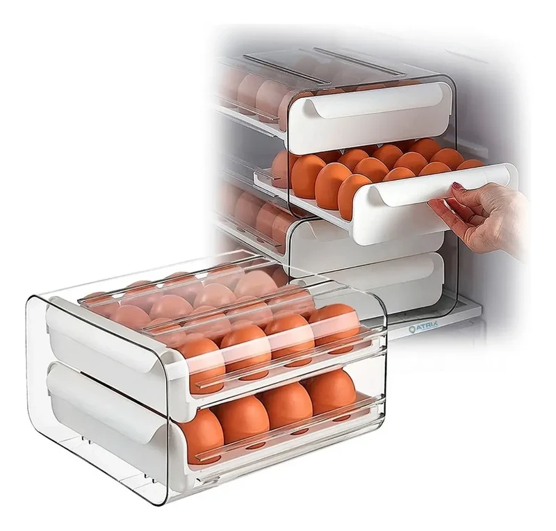 Organizador / Dispensador de Huevos - 32 Huevos