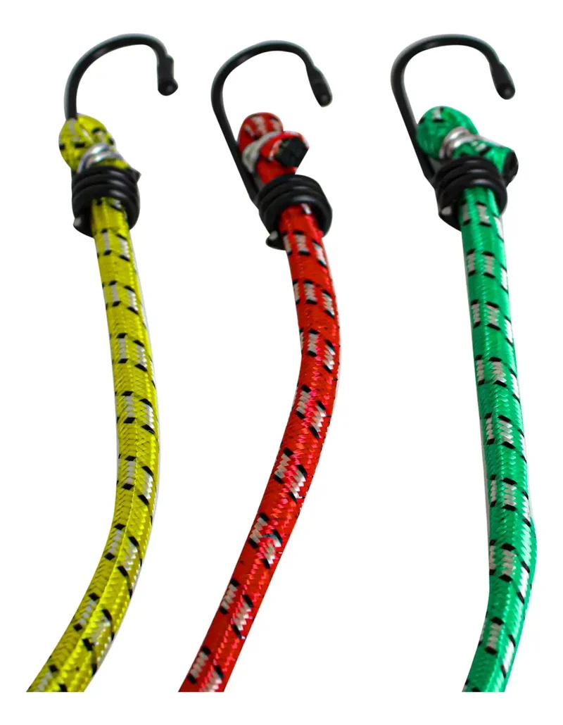 Pulpos Elásticos Cuerda Multiuso 0.90m X 3 Unidades