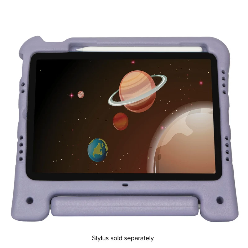 Funda antimicrobiana para niños para iPad Air, iPad Pro y iPad 10.9 - 11 pulgadas - Morado