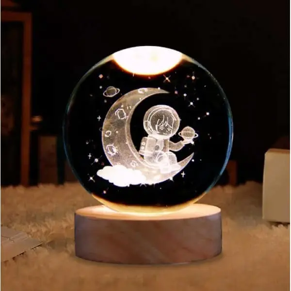 Lampara Veladora / Bola Cristal Luz Led