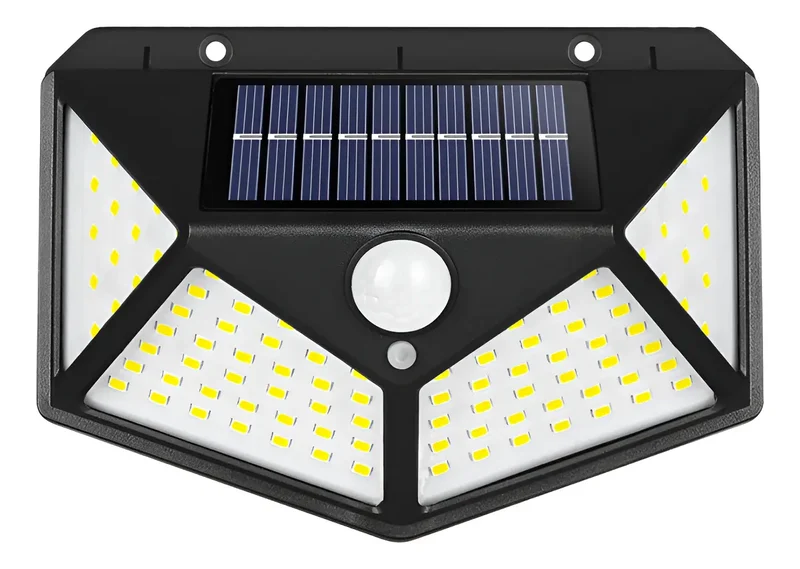 Foco Solar LED con Sensor de Movimiento para Exterior