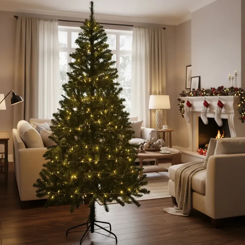 Árbol Navidad Premium 210 cm Frondoso - Verde