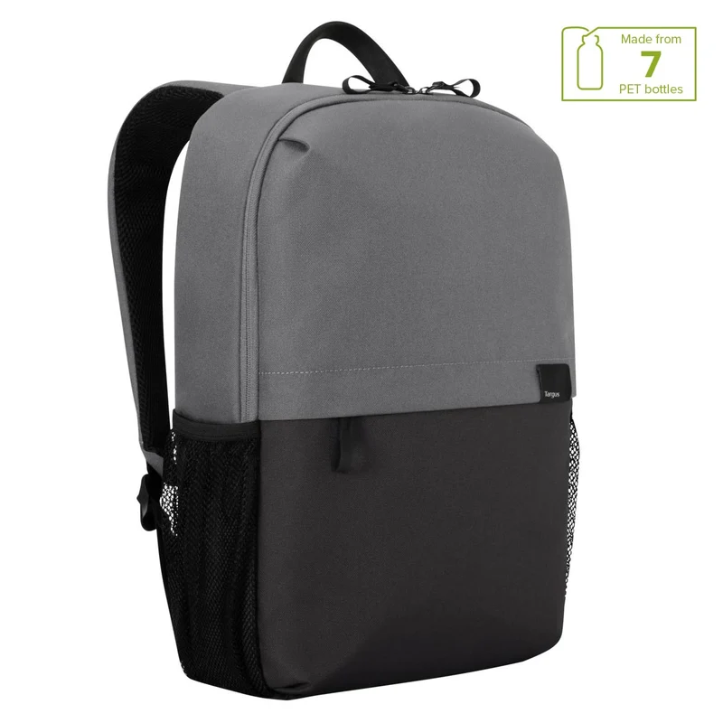 Mochila Sagano™ EcoSmart® Campus de 16" - Negra/Gris