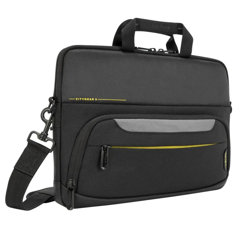 Maletín para portátil de hasta 14 pulgadas con cierre superior Targus CityGear - Negro