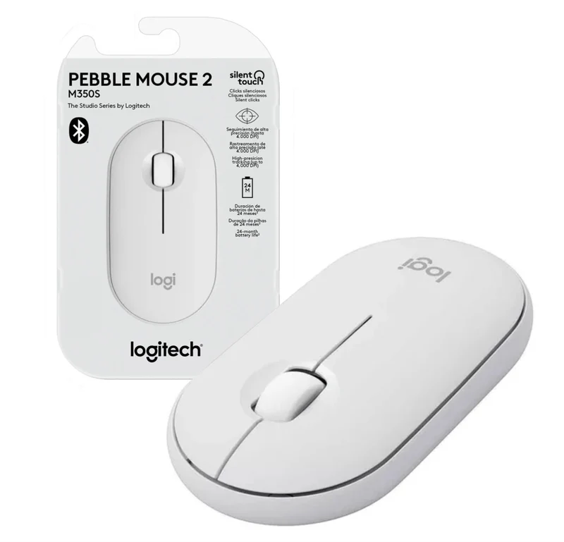 Mouse Logitech Pebble 2 M350S - Bluetooth