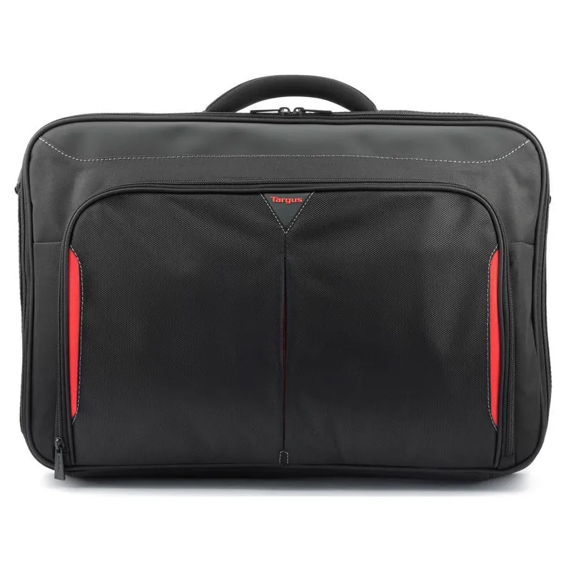 Maletín Clamshell Classic+ 17-18" - Negro/Rojo