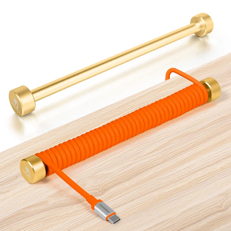 MAMBASNAKE RC01 Custom Fixed Rod For Coiled Keyboard Cable