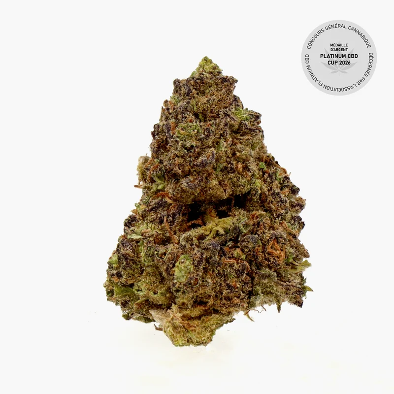 Muffin de arándanos con CBD