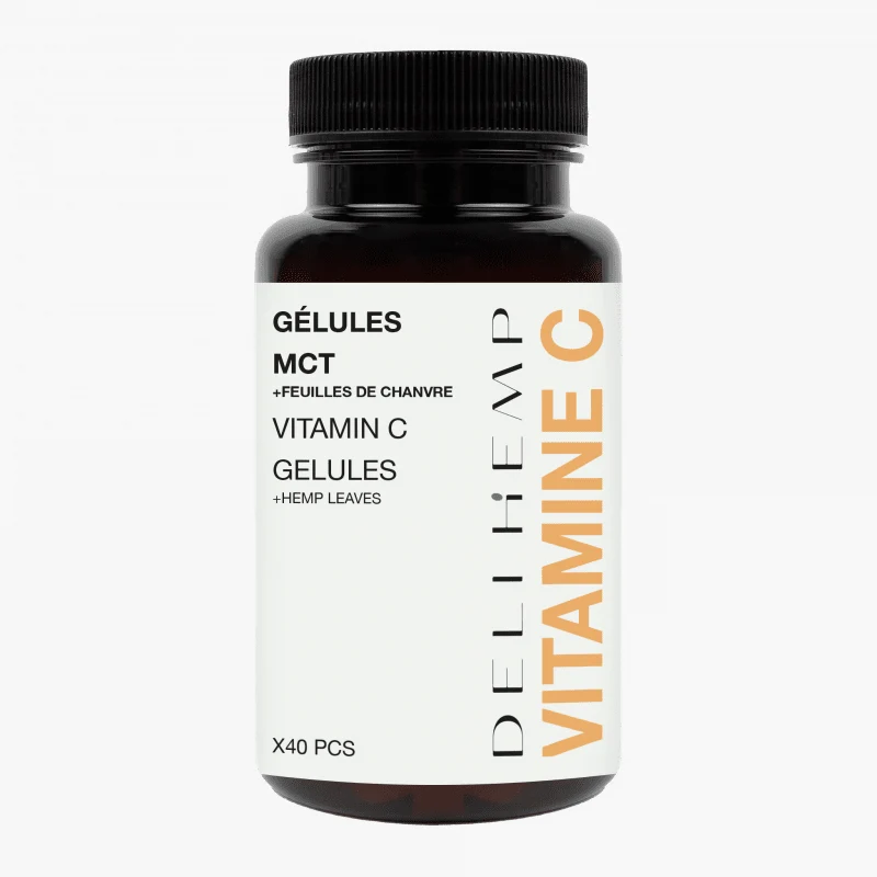 Cápsulas de vitamina C - Cáñamo