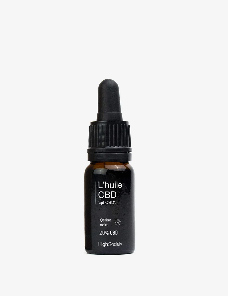 Aceite de CBD de amplio espectro al 20% - Cereza negra