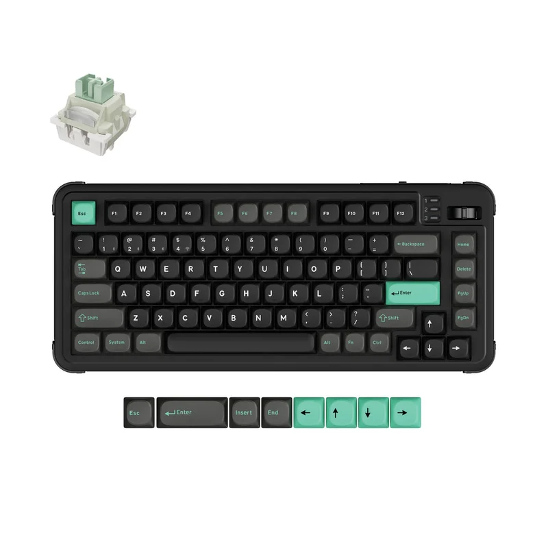 Teclado personalizado inalámbrico magnético Keychron J12 HE (Layout US ANSI)