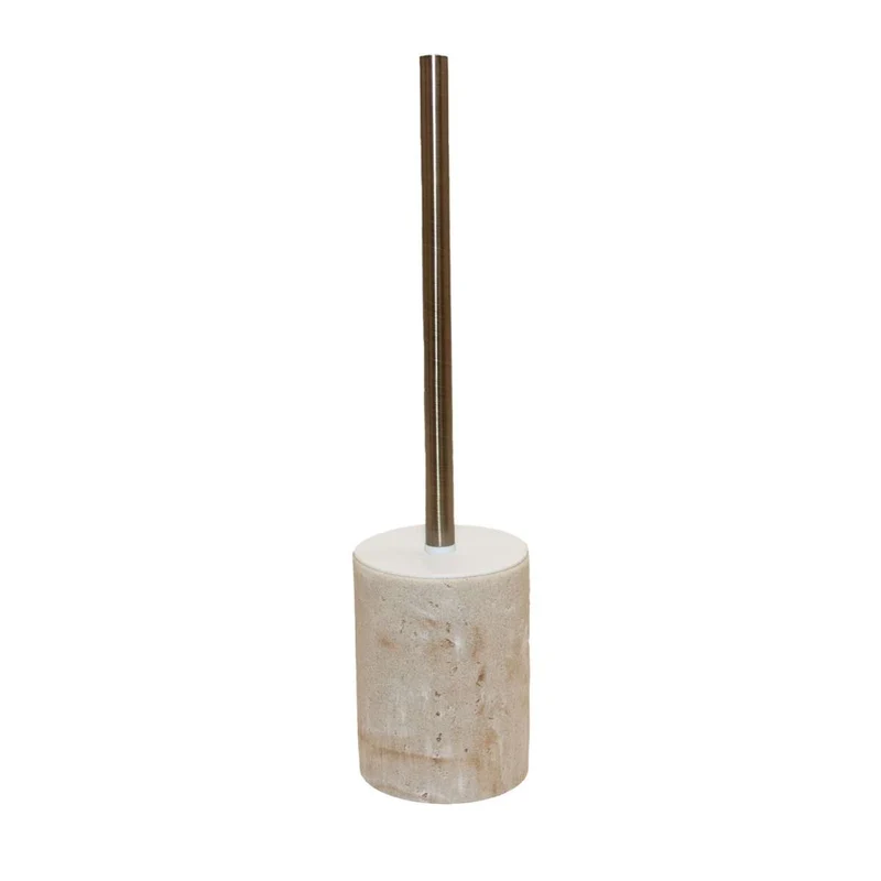 Escobilla de baño beige Pearl
