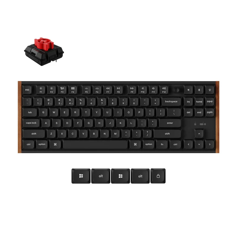 Teclado Mecánico Personalizado Inalámbrico Keychron K1 Ultra 8K (Distribución ANSI de EE. UU.)