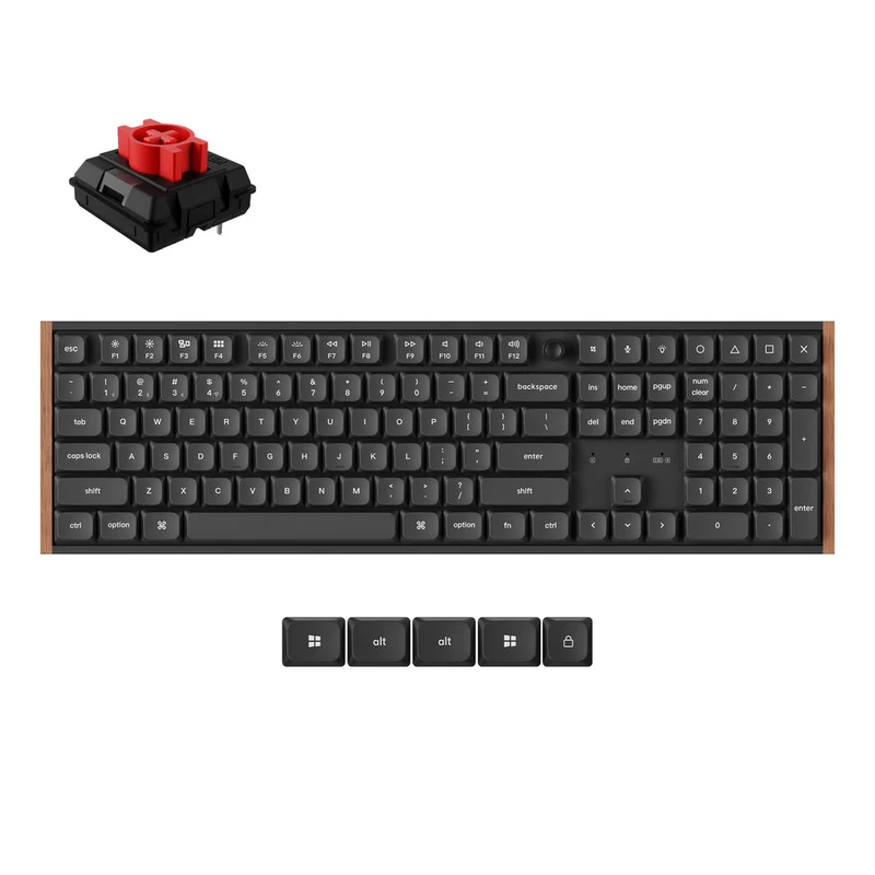 Teclado Mecánico Personalizado Inalámbrico Keychron K5 Ultra 8K (Distribución ANSI de EE. UU.)