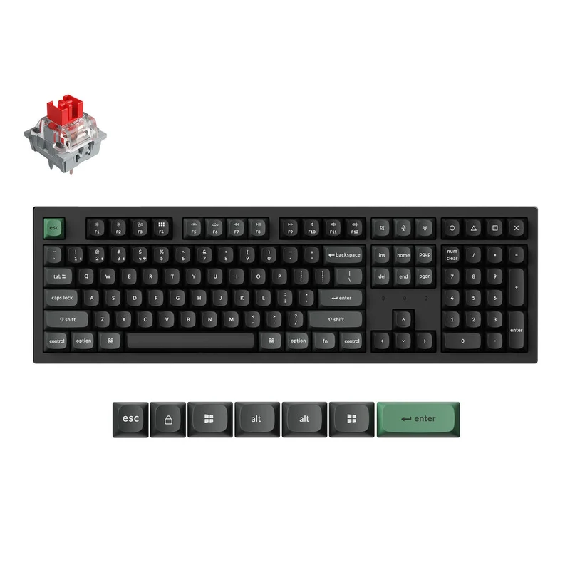 Teclado Mecánico Personalizado Inalámbrico Keychron K10 Ultra 8K (Distribución ANSI de EE. UU.)
