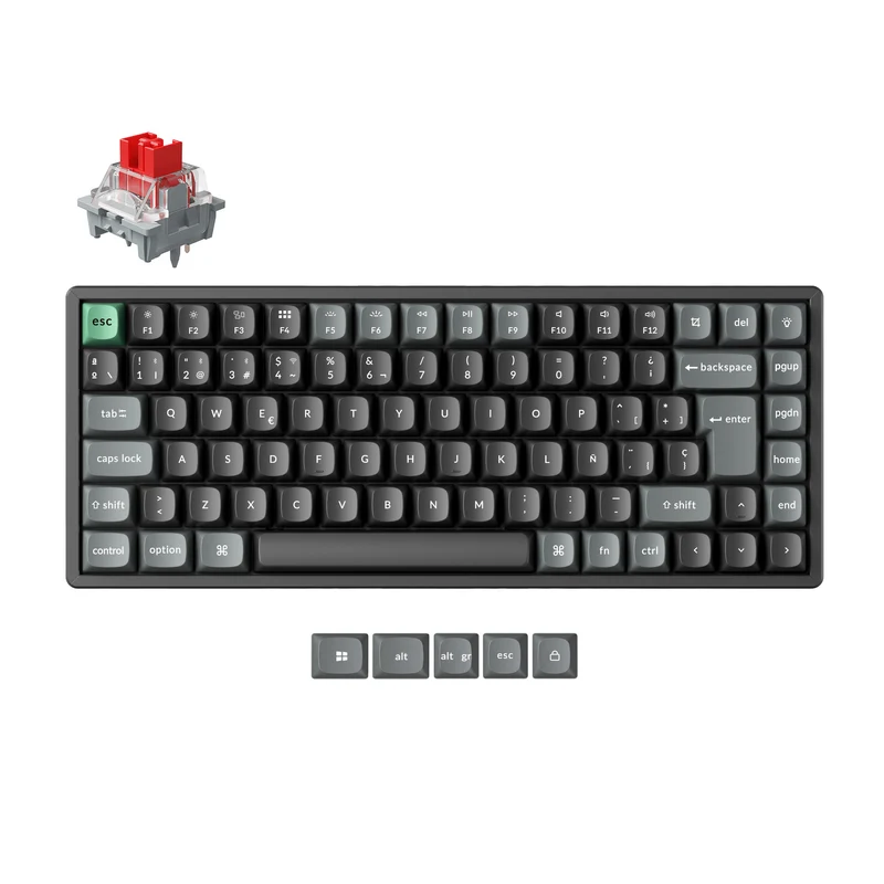 Teclado Mecánico Personalizado Inalámbrico Keychron K2 Ultra 8K - Colección de Distribución ISO