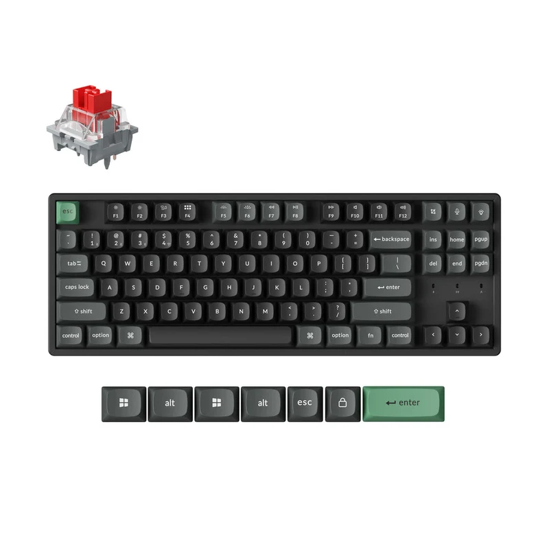 Teclado Mecánico Personalizado Keychron K8 Ultra 8K Inalámbrico (Distribución ANSI de EE. UU.)