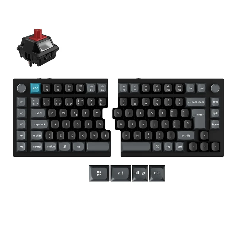 Teclado Mecánico Personalizado Inalámbrico Keychron Q11 Ultra 8K - Colección Distribución ISO
