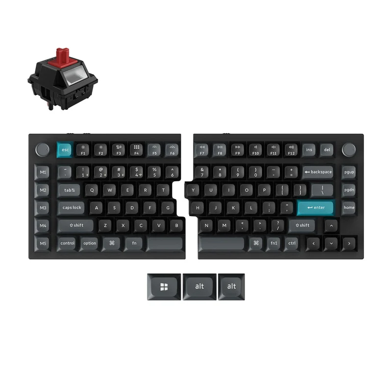 Teclado Mecánico Personalizado Inalámbrico Keychron Q11 Ultra 8K (Distribución ANSI de EE. UU.)