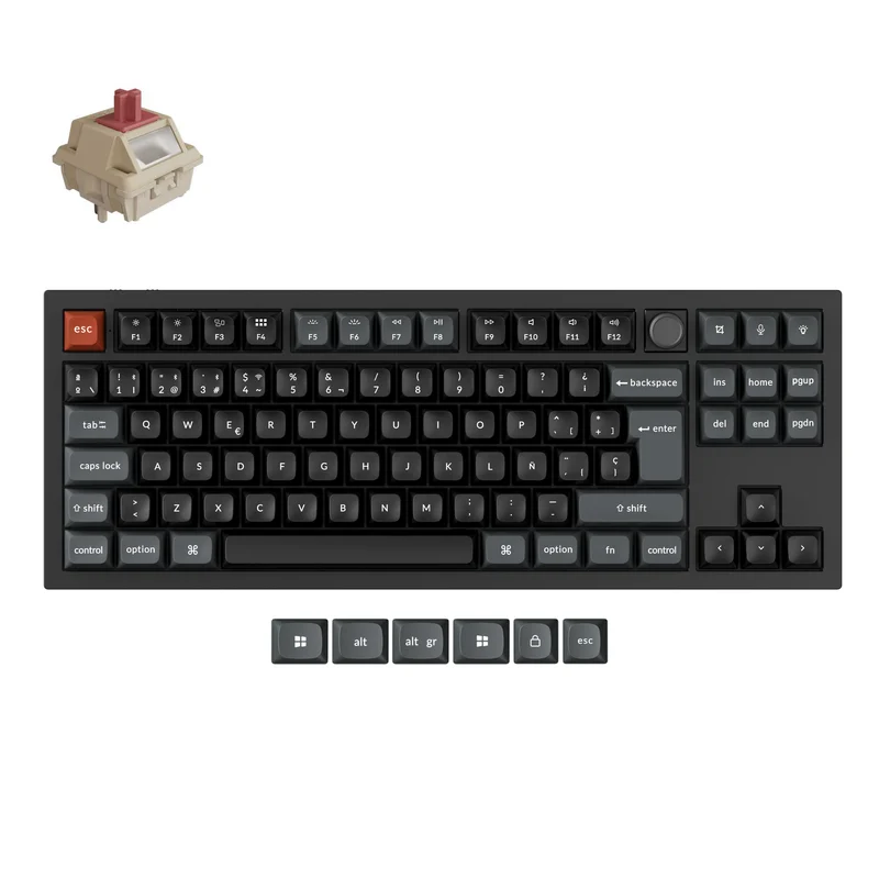 Teclado Mecánico Personalizado Inalámbrico Keychron V3 Ultra 8K - Colección Distribución ISO