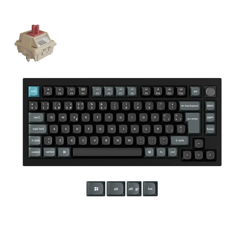 Teclado Mecánico Personalizado Inalámbrico Keychron Q1 Ultra 8K - Colección Distribución ISO