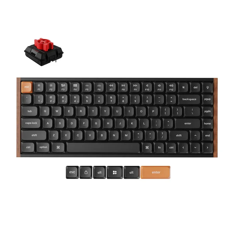 Teclado Mecánico Personalizado Inalámbrico Keychron K3 Max SE QMK (Distribución ANSI de EE. UU.)