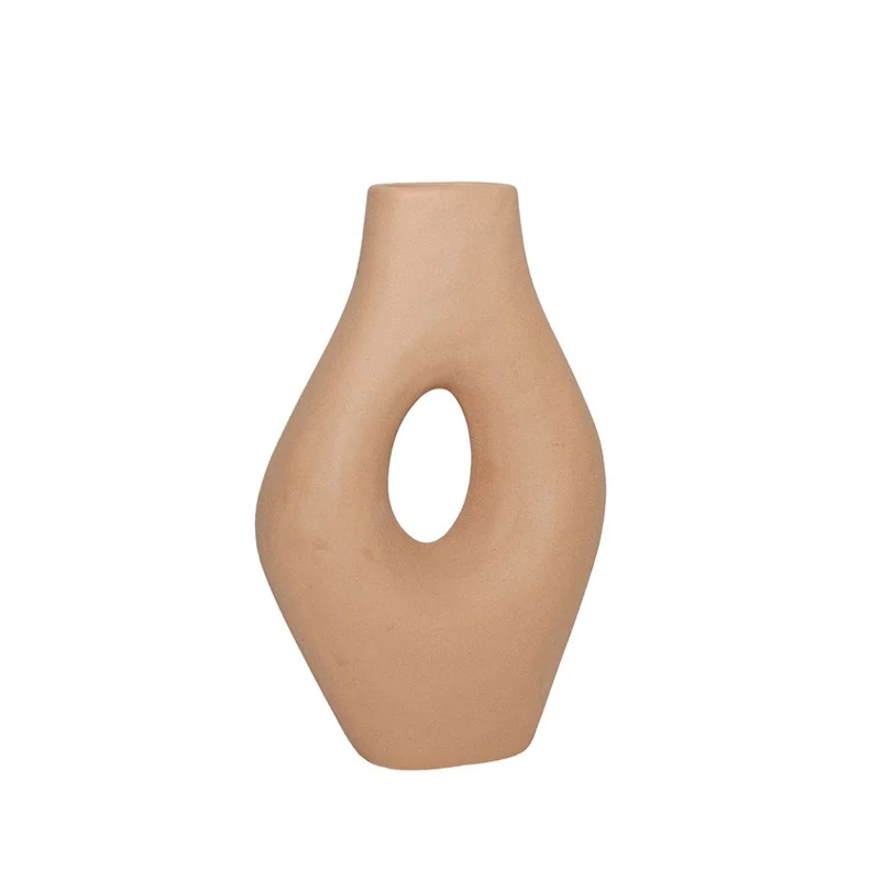 Jarrón decorativo de terracota Duala pequeño
