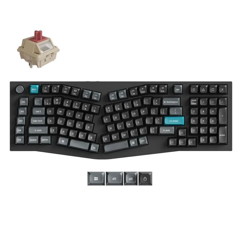 Teclado Mecánico Personalizado Inalámbrico Keychron Q13 Ultra 8K (Layout US ANSI)