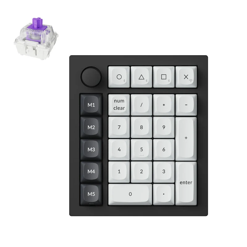 Teclado Numérico Personalizado Inalámbrico Keychron Q0 HE QMK