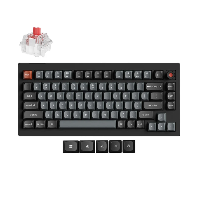 Teclado Mecánico Personalizado por Cable Keychron V1 8K QMK (Distribución ANSI de EE. UU.)