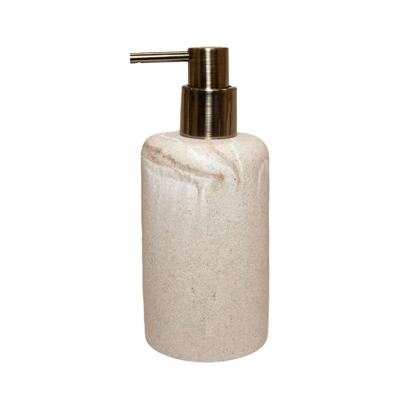 Dispensador de baño beige Pearl