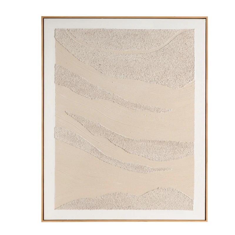 Cuadro contemporáneo con textura Formentera