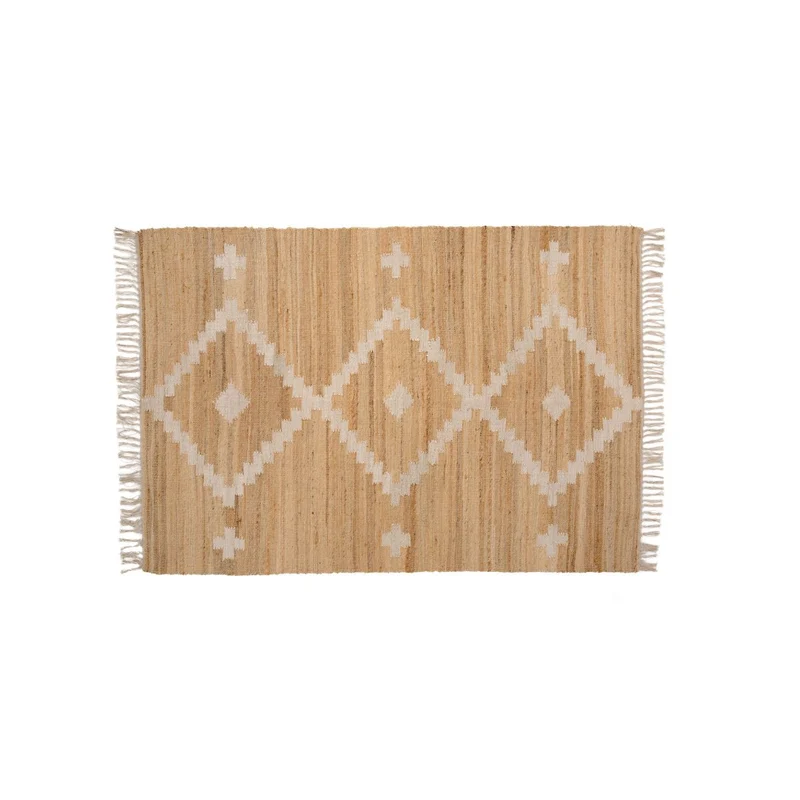 Alfombra decorativa de yute Atenea