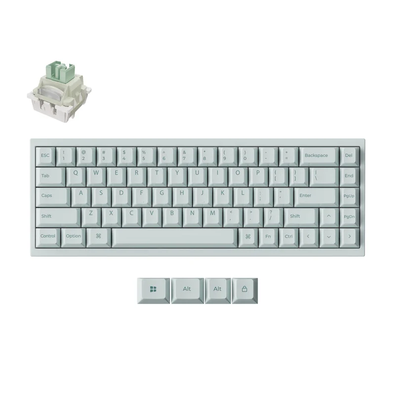 Teclado Keychron Q16 HE 8K con cable y Switch magnético (Layout US ANSI)