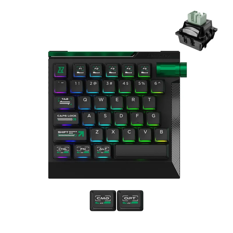 Lemokey L0 HE Teclado de Juego Magnético Switch de Una Mano