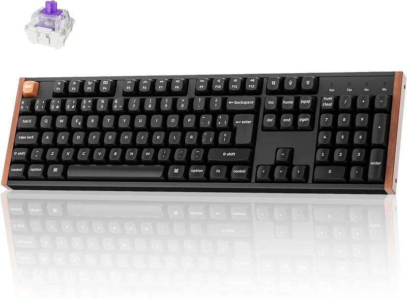 Teclado Personalizado Inalámbrico con interruptores Magnéticos Keychron K10 HE - Colección de Distribución ISO