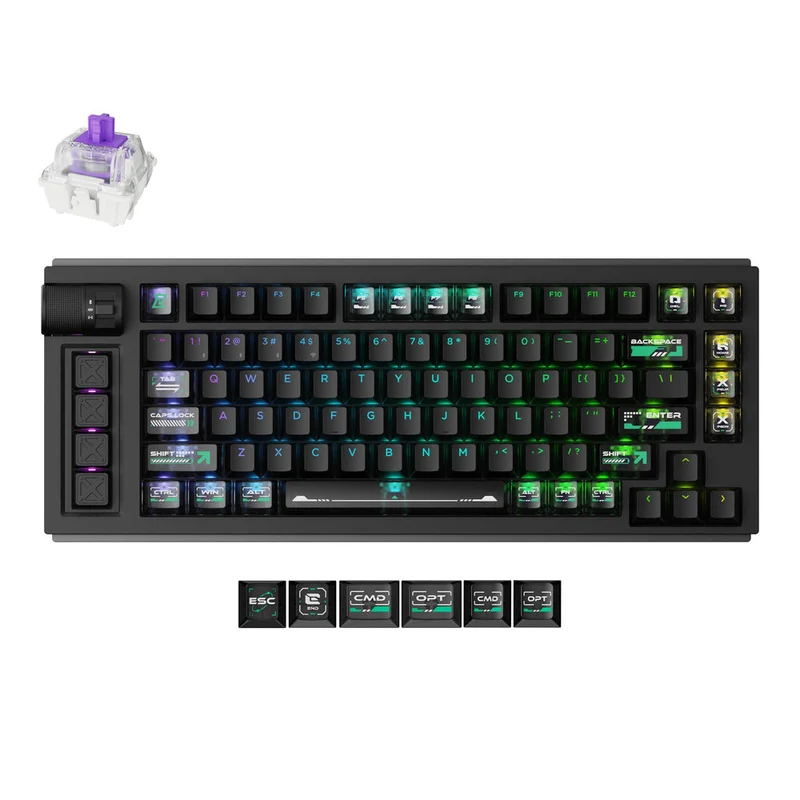 Lemokey L1 HE Inalámbrico Magnético Switch Teclado Personalizado para Juegos