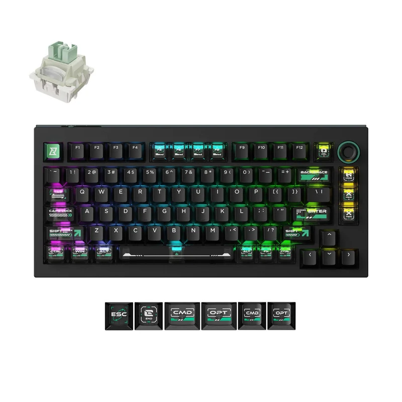 Lemokey L5 HE Interruptor Magnético Switch Teclado Personalizado para Juegos