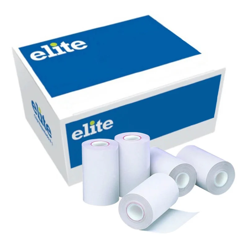 Elite Rollo de Papel Térmico 3 x 3 1/8'' 1T 79mm (T7979MD), Caja 50 Unidades