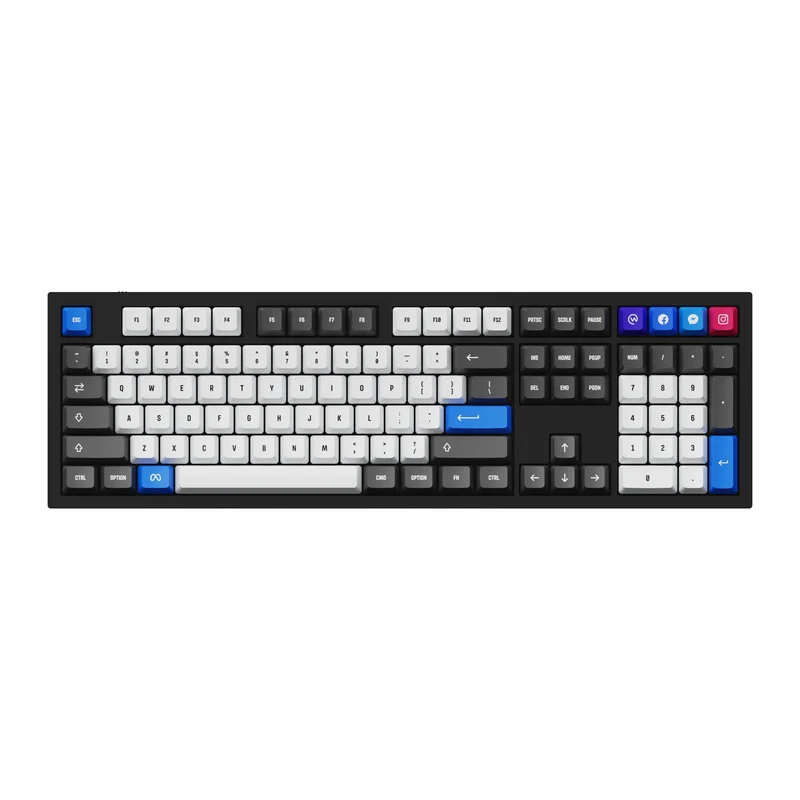 Juego completo de teclas OEM Dye-Sub PBT - Meta