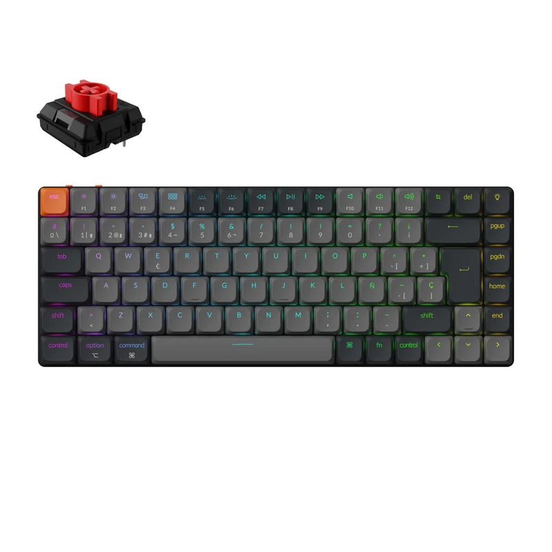 Teclado Mecánico Inalámbrico Keychron K3 QMK (Colección de Distribución ISO) - Version 3