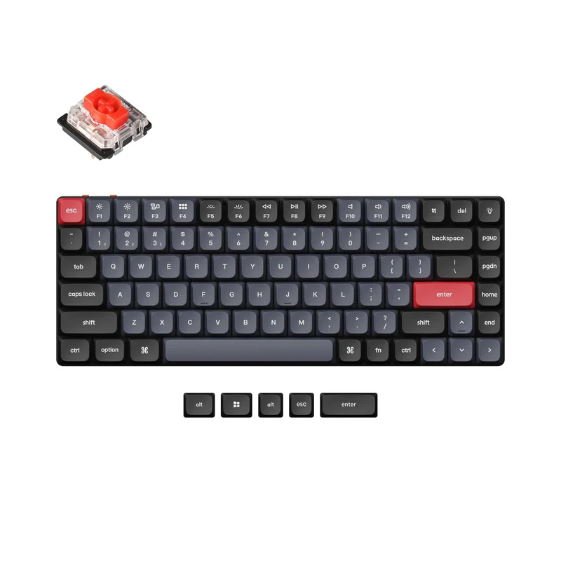 Teclado Mecánico Personalizado Inalámbrico Keychron K3 Pro QMK/VIA (Distribución ANSI de EE. UU.)