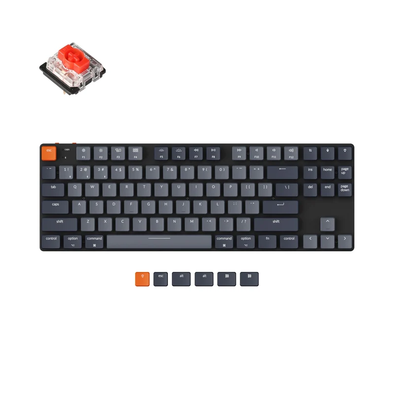 Teclado mecánico inalámbrico Keychron K1 SE (Version 5) (Teclado US ANSI)