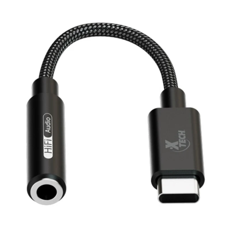 Xtech Adaptador USB-C a Jack 3.5mm, XTC-509