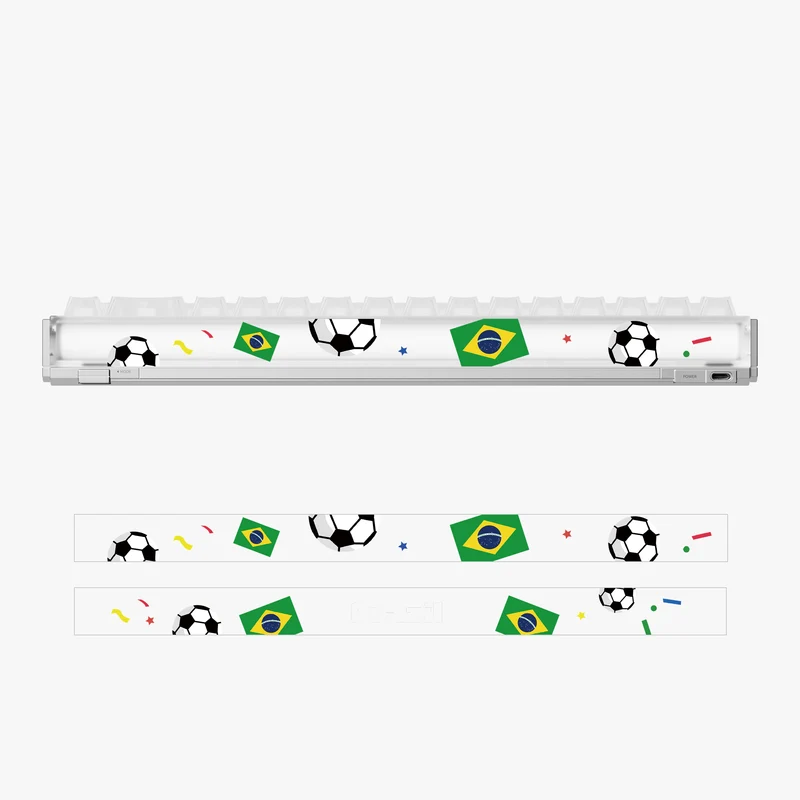 MADE68 Ultra V2 Transparent Light Bar with Sticker