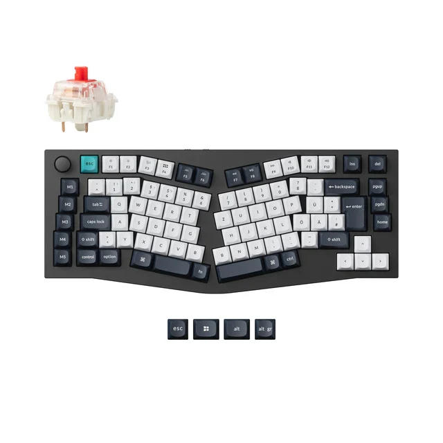 Teclado Mecánico Personalizado Keychron Q10 Max (Diseño Alice) QMK - Colección Distribución ISO
