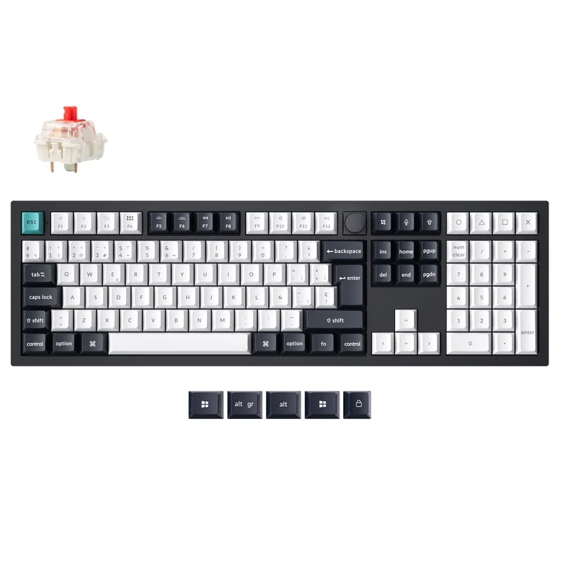 Teclados Mecánicos Inalámbricos Personalizados Keychron Q6 Max QMK/VIA - Colección Distribución ISO