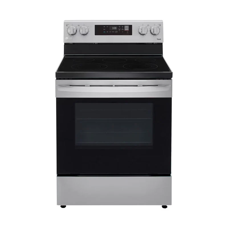 LG Cocina Eléctrica 30" Convección EasyClean de 5 Quemadores con Wifi, LRE6321S