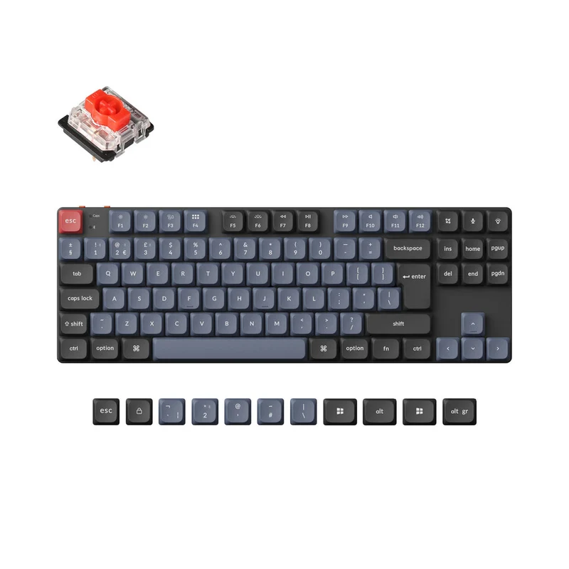 Teclado Mecánico Personalizado Inalámbrico Keychron K1 Pro QMK/VIA Colección de Distribución ISO